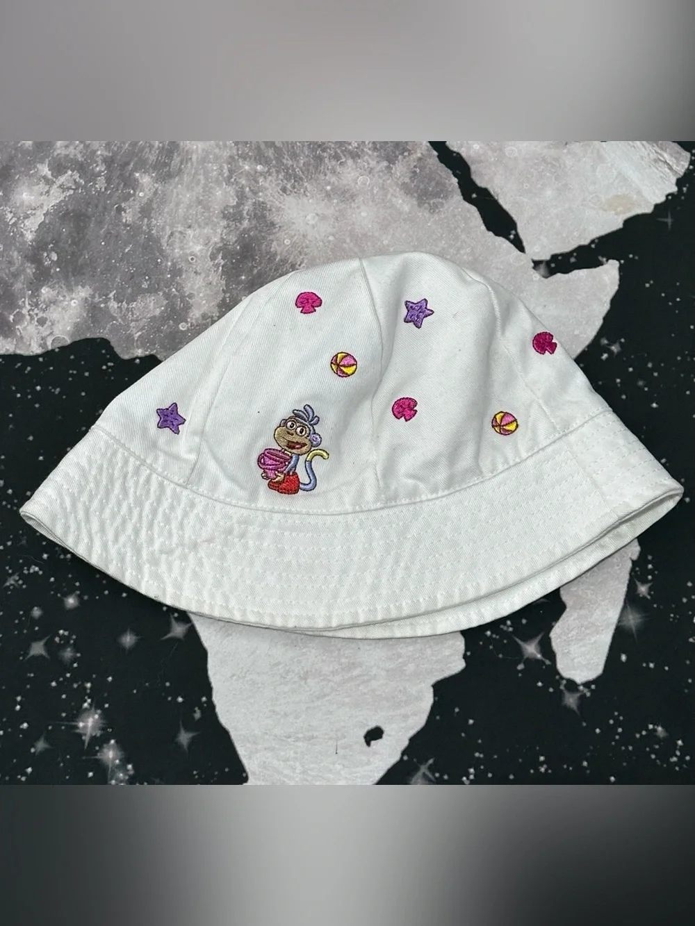 Dora The Explorer Embroidered Characters Bucket Hat